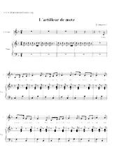 descargar la partitura para acordeón L'ARTILLEUR DE METZ en formato PDF
