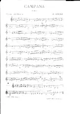 télécharger la partition d'accordéon Campana  (Orchestration) au format PDF