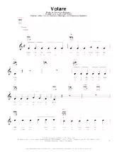 télécharger la partition d'accordéon Volare (Guitar / Accordéon) au format PDF