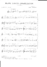 scarica la spartito per fisarmonica Mamy loves charleston in formato PDF