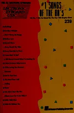 télécharger la partition d'accordéon Number one songs of the 80s au format PDF