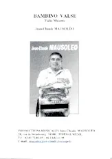 télécharger la partition d'accordéon Bambino valse au format PDF