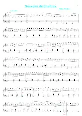 télécharger la partition d'accordéon Souvenir de Chartres au format PDF