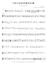 descargar la partitura para acordeón Une valse por favor en formato PDF