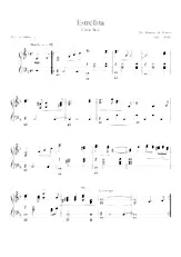 télécharger la partition d'accordéon Estrellita au format PDF