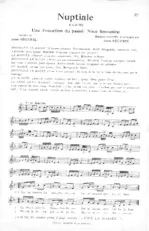 descargar la partitura para acordeón Nuptiale en formato PDF