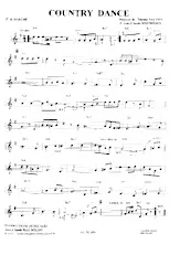 scarica la spartito per fisarmonica Country dance in formato PDF
