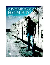 scarica la spartito per fisarmonica Give me back my hometown in formato PDF