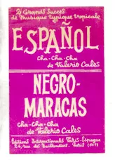 download the accordion score Negro maracas (orchestration complète) in PDF format