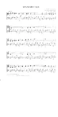 download the accordion score Spanish eyes in PDF format