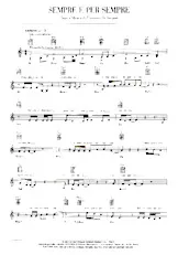 download the accordion score Sempre è Per Sempre in PDF format