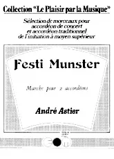 descargar la partitura para acordeón FESTI MUNSTER en formato PDF