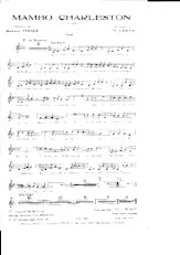 scarica la spartito per fisarmonica Mambo charleston in formato PDF
