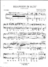 download the accordion score Rhapsody in blue  (Arranged by : Henry Levine) (Piano Duet) in PDF format