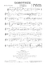 download the accordion score Dorothée in PDF format