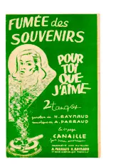 télécharger la partition d'accordéon FUMEE DES SOUVENIRS au format PDF