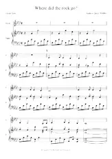 descargar la partitura para acordeón Where did the rock go? en formato PDF