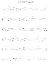 download the accordion score Ils sont partis in PDF format