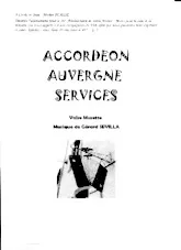 télécharger la partition d'accordéon ACCORDEON AUVERGNE SERVICE au format PDF