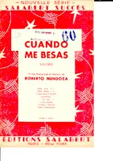 download the accordion score Cuando me besas   in PDF format