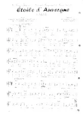 scarica la spartito per fisarmonica Étoile d'Auvergne in formato PDF