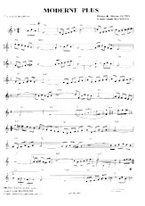 descargar la partitura para acordeón Moderne plus en formato PDF