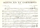 download the accordion score Bluets, lis et coquelicots in PDF format