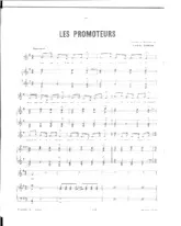 descargar la partitura para acordeón LES PROMOTEURS en formato PDF