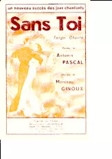 download the accordion score Sans toi in PDF format