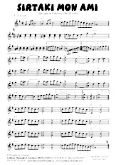 download the accordion score SIRTAKI MON AMI in PDF format