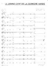 download the accordion score Le grand cerf de la dernière harde in PDF format