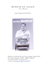 télécharger la partition d'accordéon Musette en Alsace au format PDF