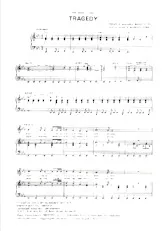 descargar la partitura para acordeón Tragedy en formato PDF