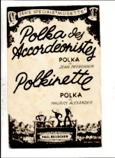 télécharger la partition d'accordéon Polka des accordéonistes (orchestration) au format PDF