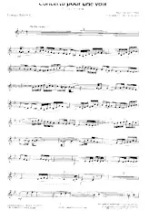 download the accordion score CONCERTO POUR UNE VOIX (TRUMPET SOLO IN C) in PDF format