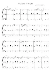 télécharger la partition d'accordéon Musette by Night au format PDF
