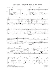 download the accordion score ALL GOOD THINGS (COMME TO AN END) in PDF format