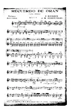download the accordion score RECUERDO DE ORAN in PDF format