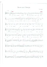 scarica la spartito per fisarmonica Reine des Champs in formato PDF