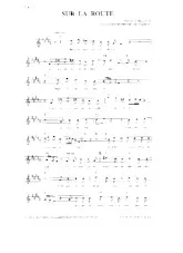 download the accordion score Sur la route in PDF format