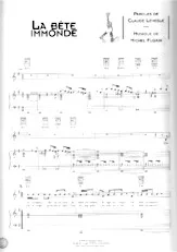 download the accordion score La bête immonde in PDF format