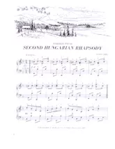 descargar la partitura para acordeón Second Hungarian rhapsody themes en formato PDF