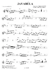 download the accordion score Javabéla in PDF format