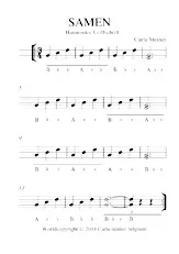 descargar la partitura para acordeón SAMEN Griffschrift en formato PDF