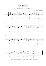télécharger la partition d'accordéon SAMEN Griffschrift au format PDF