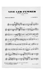 télécharger la partition d'accordéon VIVE LES FEMMES au format PDF