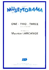 download the accordion score ONE - TWO - THREE in PDF format