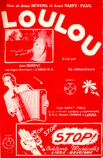 télécharger la partition d'accordéon LOULOU au format PDF