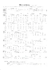 descargar la partitura para acordeón Mon cantalou en formato PDF