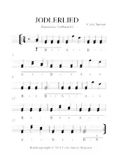 scarica la spartito per fisarmonica JODLERLIED  Griffschrift in formato PDF